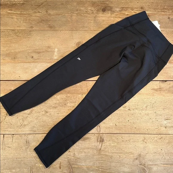 NWT- Fabletics PureLuxe High-Waisted Pocket 7/8 Leggings -BLACK (24”)- BACK LOGO - Picture 6 of 12